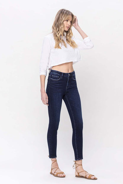 Vervet by Flying Monkey High Rise Ankle Skinny Jeans