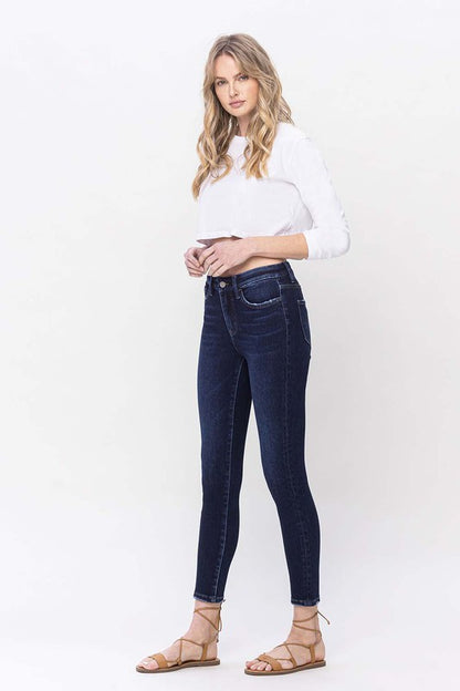 Vervet by Flying Monkey High Rise Ankle Skinny Jeans