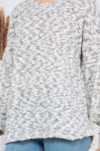 Orange Farm Clothing Knit Pullover Sweater – Cozy Low Gauge Style