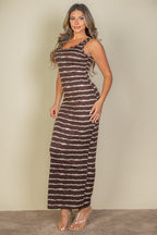 Capella Tie Dye Bodycon Maxi Dress – Trendy Tank Style Look