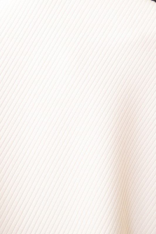 Capella Ribbed Long Sleeve Top – Classic Round Neck Everyday Style