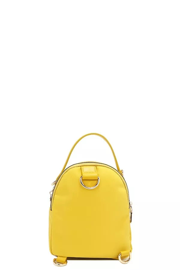 Embroidered Travel Patch Bag | Multi-Way Backpack, Crossbody & Handbag