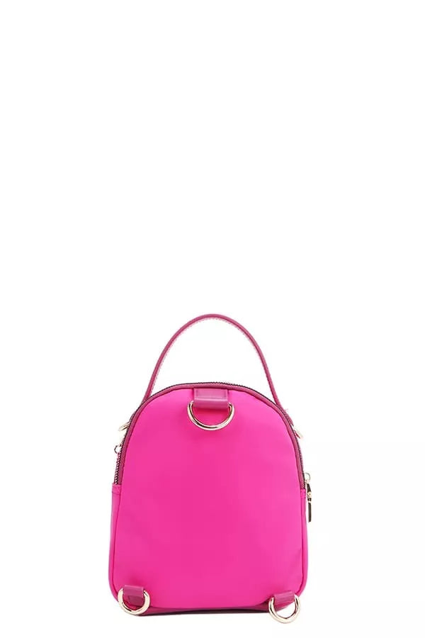 Embroidered Travel Patch Bag | Multi-Way Backpack, Crossbody & Handbag