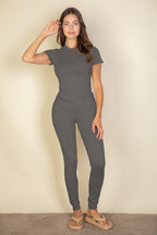 Capella Basic Solid Leggings – Soft Stretchy Everyday Essential
