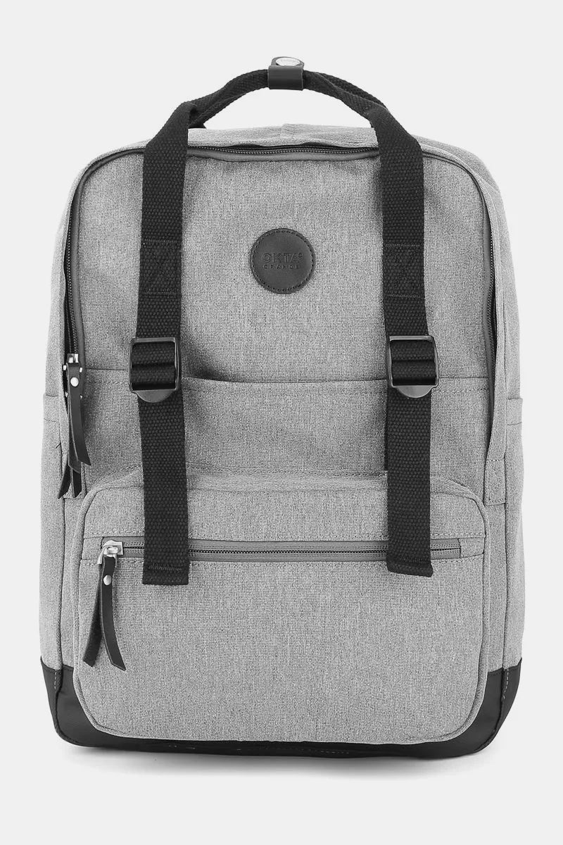 Waterproof Canvas Backpack with Side Pockets Stylish & Durable