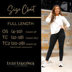 Full-length leggings with pockets, fitted athletic pants