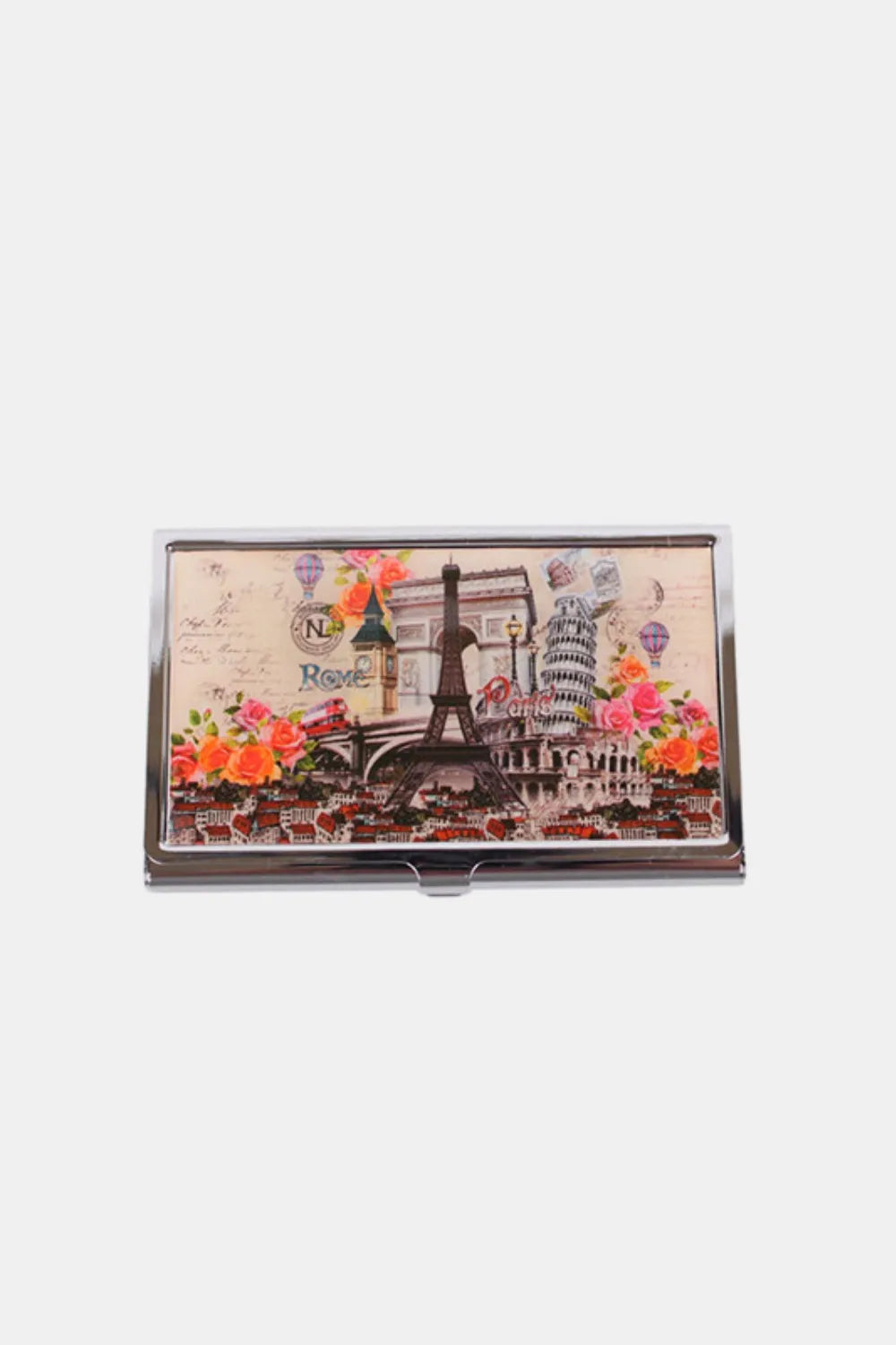 Nicole Lee Metallic Business Card Case – Signature Print & Pocket Protection