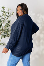 Ribbed Cocoon Cardigan – Cozy, Stylish & Effortless Layering