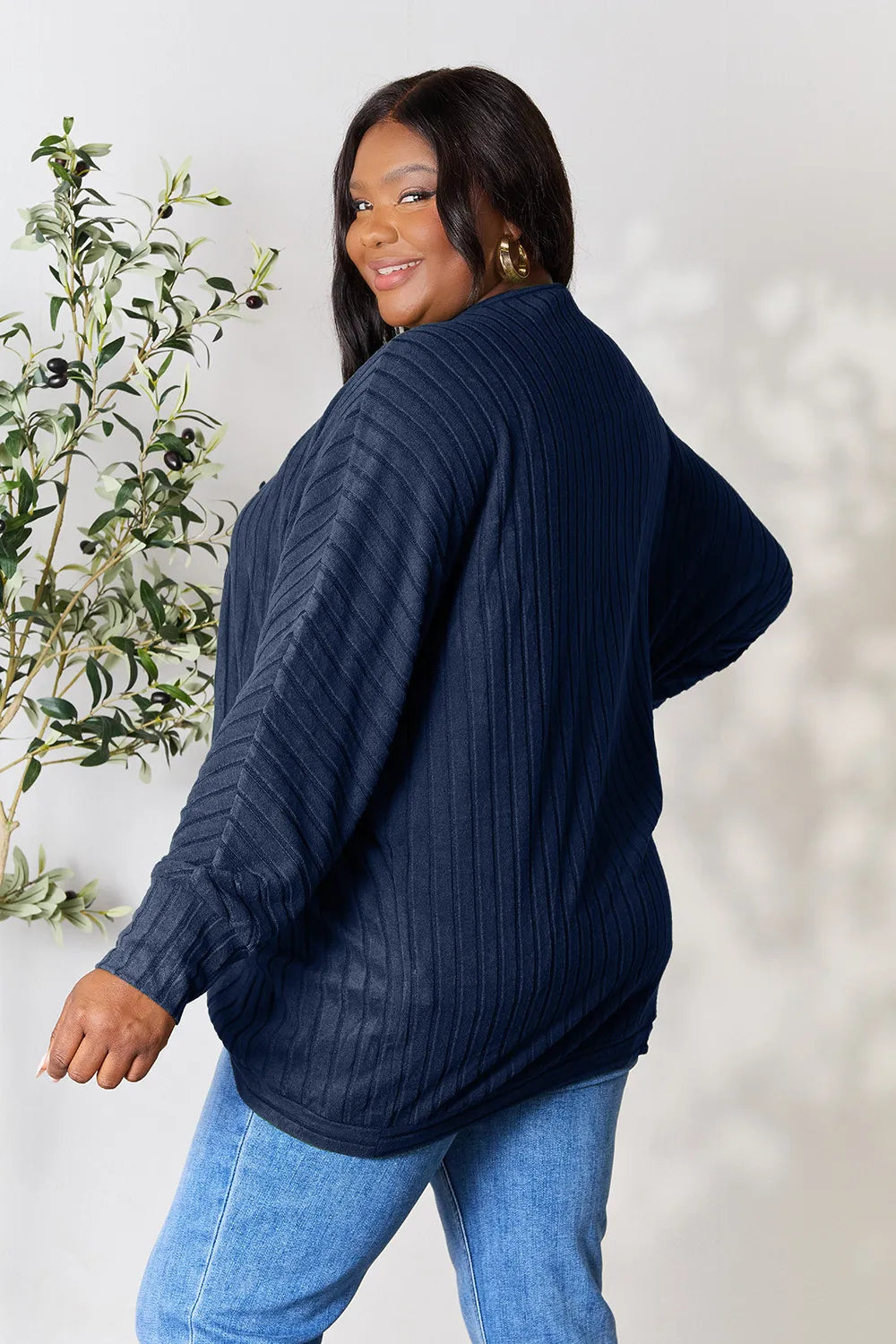 Ribbed Cocoon Cardigan – Cozy, Stylish & Effortless Layering