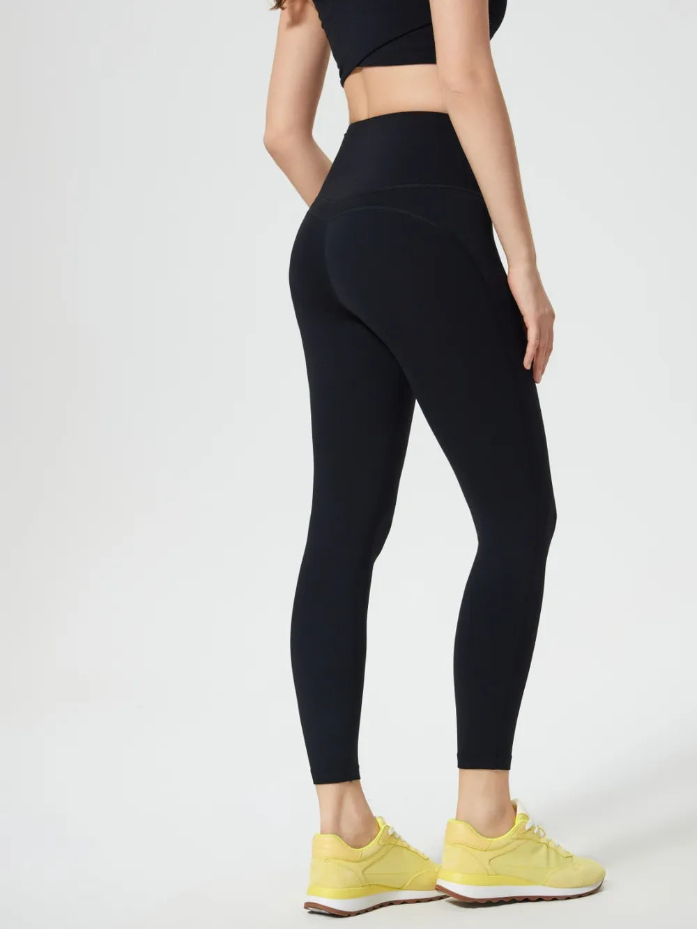 Wide Waistband Active Leggings – High Rise Workout & Everyday Wear
