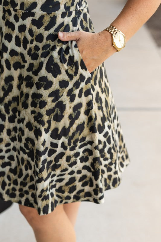 The Layla Leopard Dress – Bold, Chic Style with Effortless Elegance