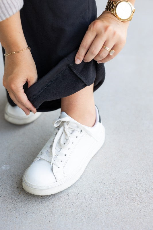 The Jenna Fleece Pants – Comfy Wide Leg Loungewear Essential