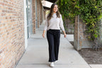 The Jenna Fleece Pants – Comfy Wide Leg Loungewear Essential
