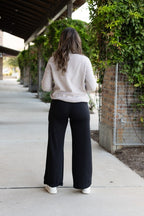 The Jenna Fleece Pants – Comfy Wide Leg Loungewear Essential