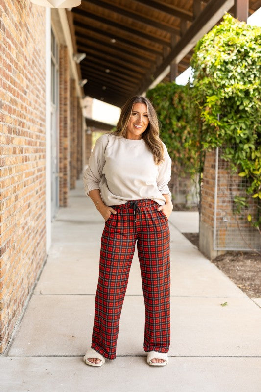 The Noelle Plaid Pajama Pants – Cozy Classic Sleepwear Style