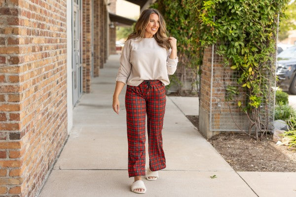 The Noelle Plaid Pajama Pants – Cozy Classic Sleepwear Style