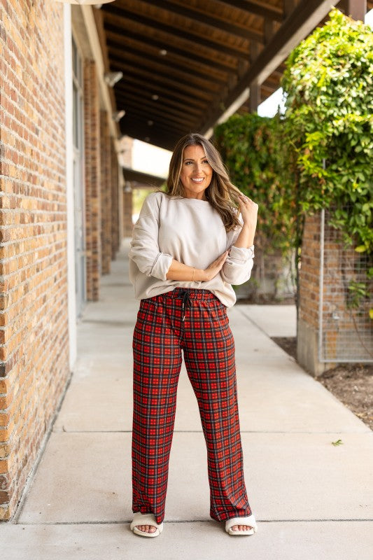 The Noelle Plaid Pajama Pants – Cozy Classic Sleepwear Style