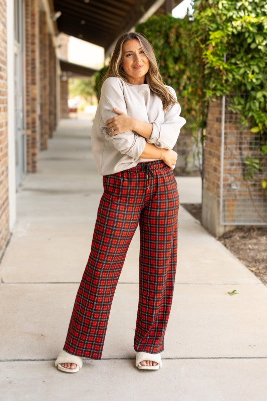The Noelle Plaid Pajama Pants – Cozy Classic Sleepwear Style