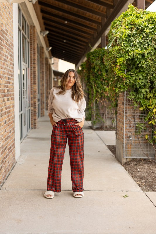 The Noelle Plaid Pajama Pants – Cozy Classic Sleepwear Style