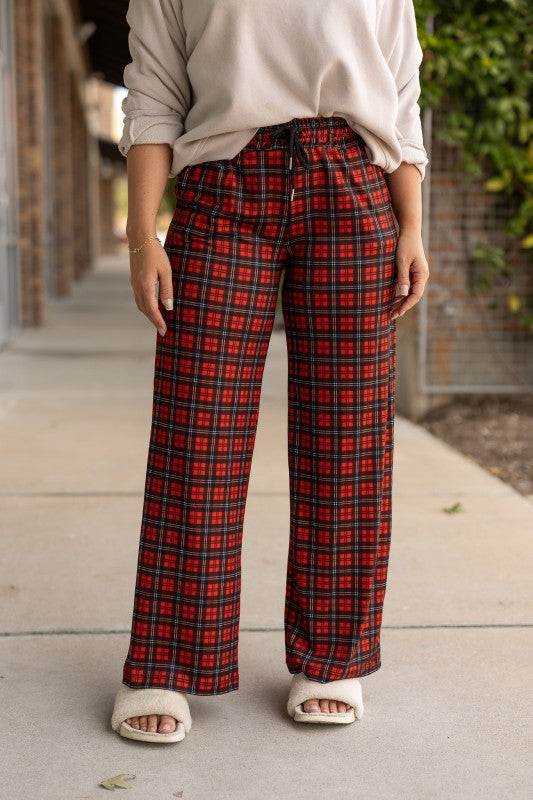 The Noelle Plaid Pajama Pants – Cozy Classic Sleepwear Style