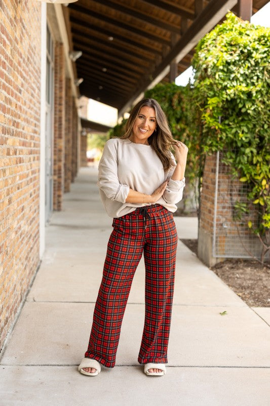 The Noelle Plaid Pajama Pants – Cozy Classic Sleepwear Style