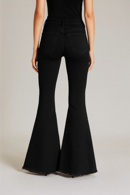 Wild West Studded Bell Bottoms – Vintage Flair with Modern Edge