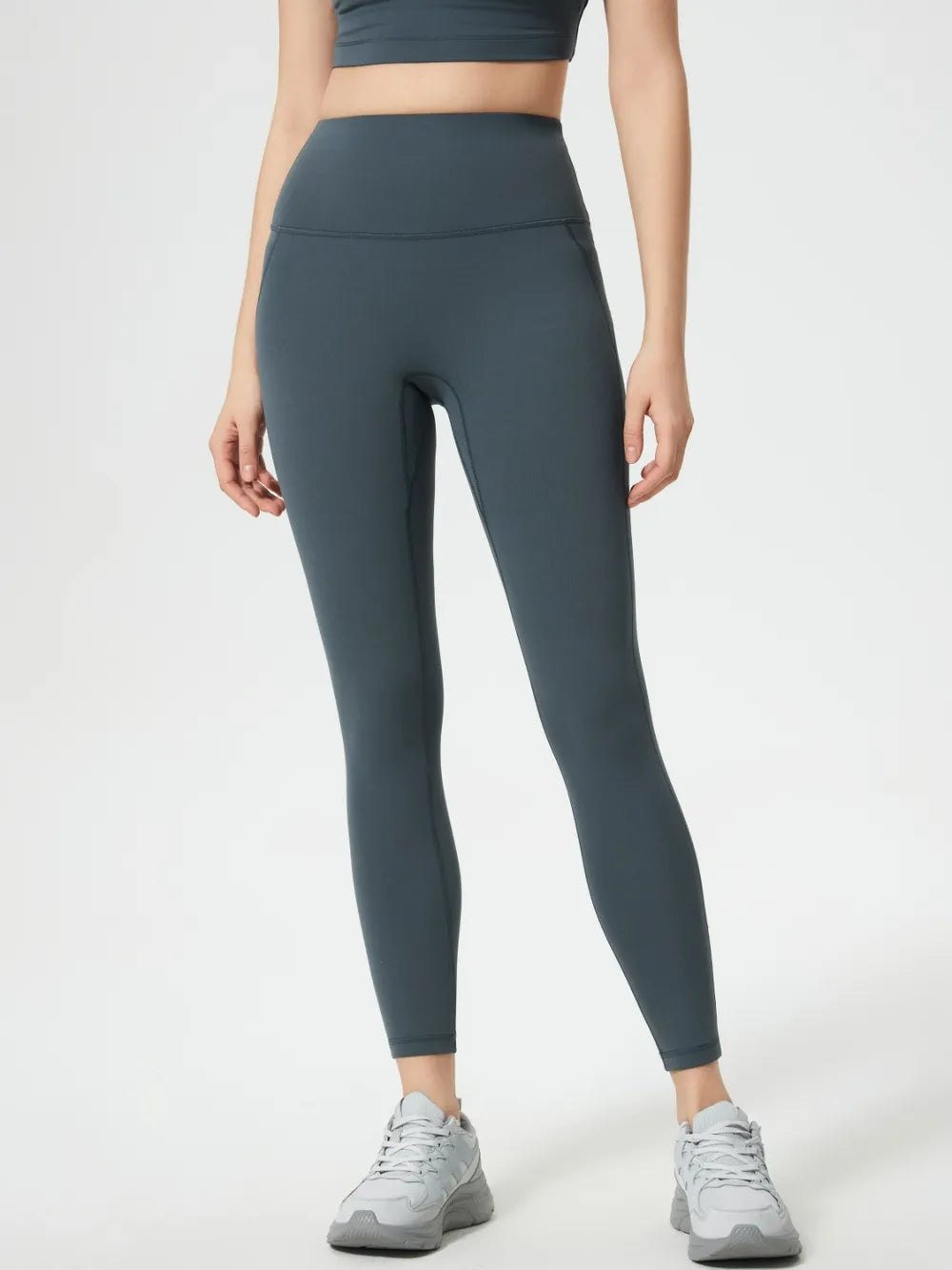 Wide Waistband Active Leggings – High Rise Workout & Everyday Wear