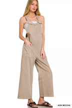 Zenana Washed Knot Strap Jumpsuit with Pockets – Chic & Effortless
