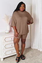 3/4 Sleeve Top & Shorts Set – Stylish, Comfy & Versatile