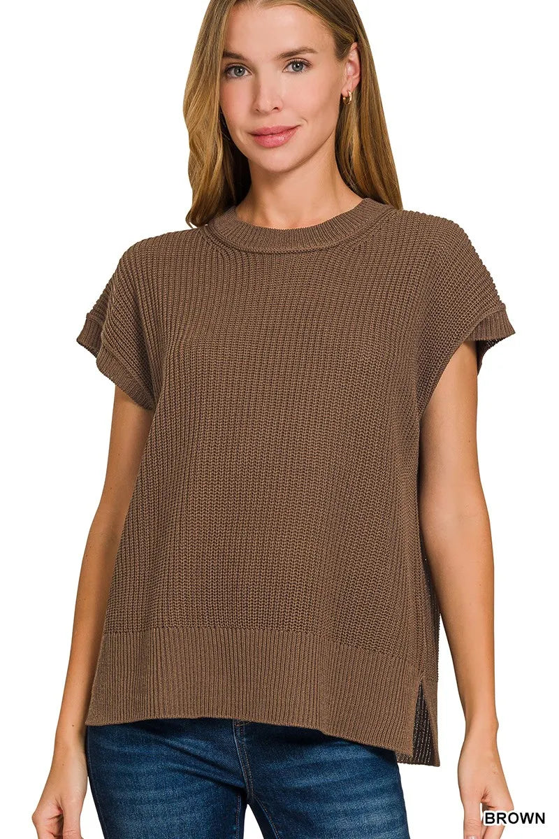 Oversized Crew Neck Sweater Relaxed Fit & Effortless Everyday Style