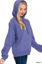 Zenana Relaxed Fit Fleece Hoodie – Soft Everyday Comfort