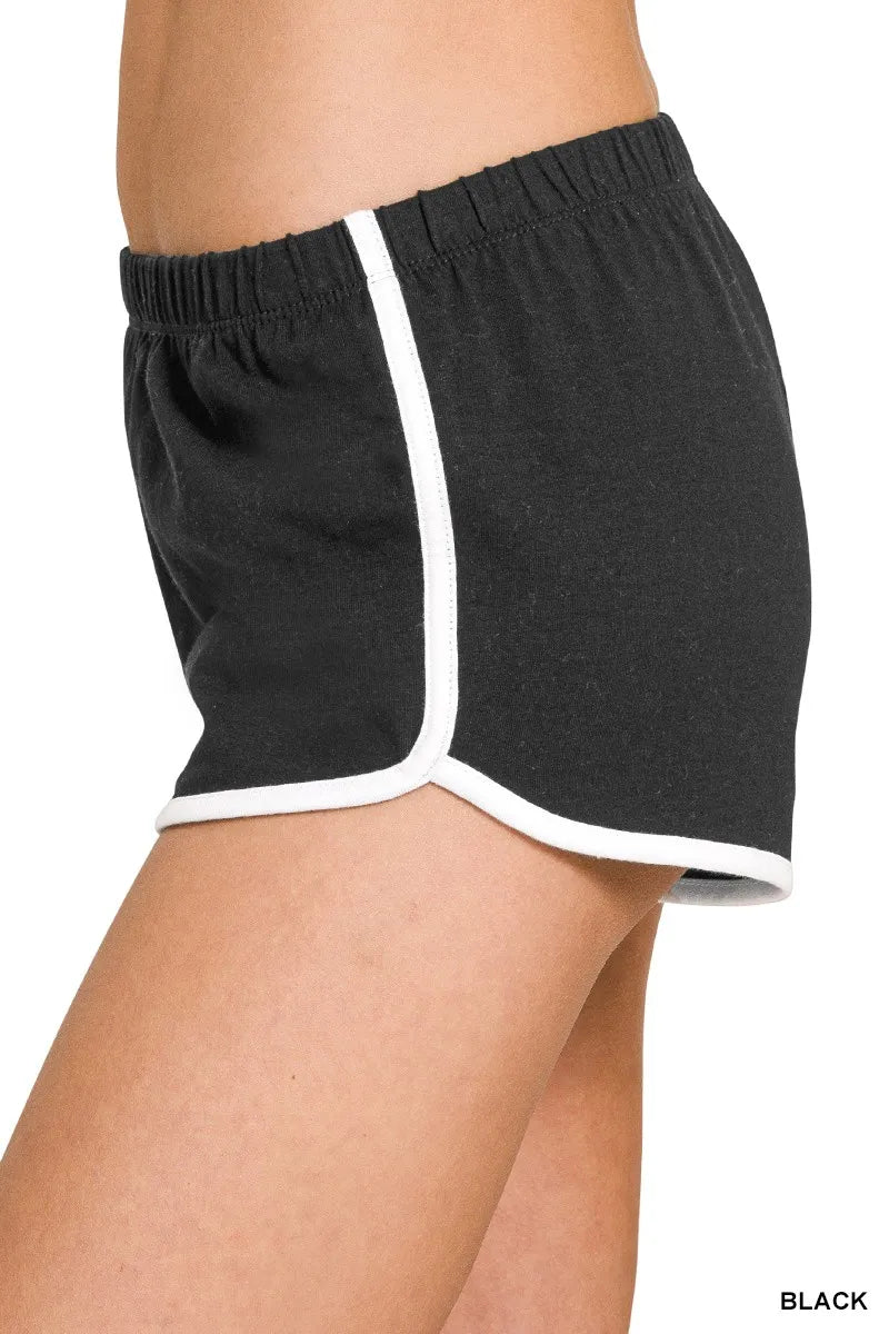 Elastic Waist Dolphin Shorts – Comfy, Cute & Perfect for Summer