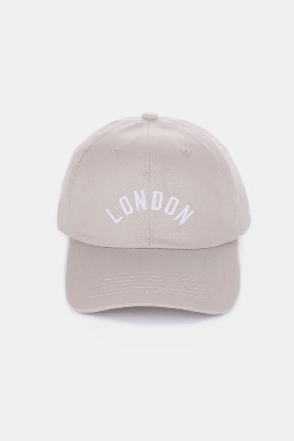 Embroidered City Baseball Cap – Trendy Adjustable Urban Style