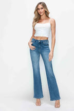 Cat’s Whiskers Mid Rise Bootcut Jeans – Vintage, Flattering & Comfy