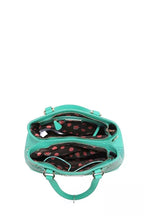 Gracie Signature Tote – Laser-Cut Monogram Rhinestone Handbag