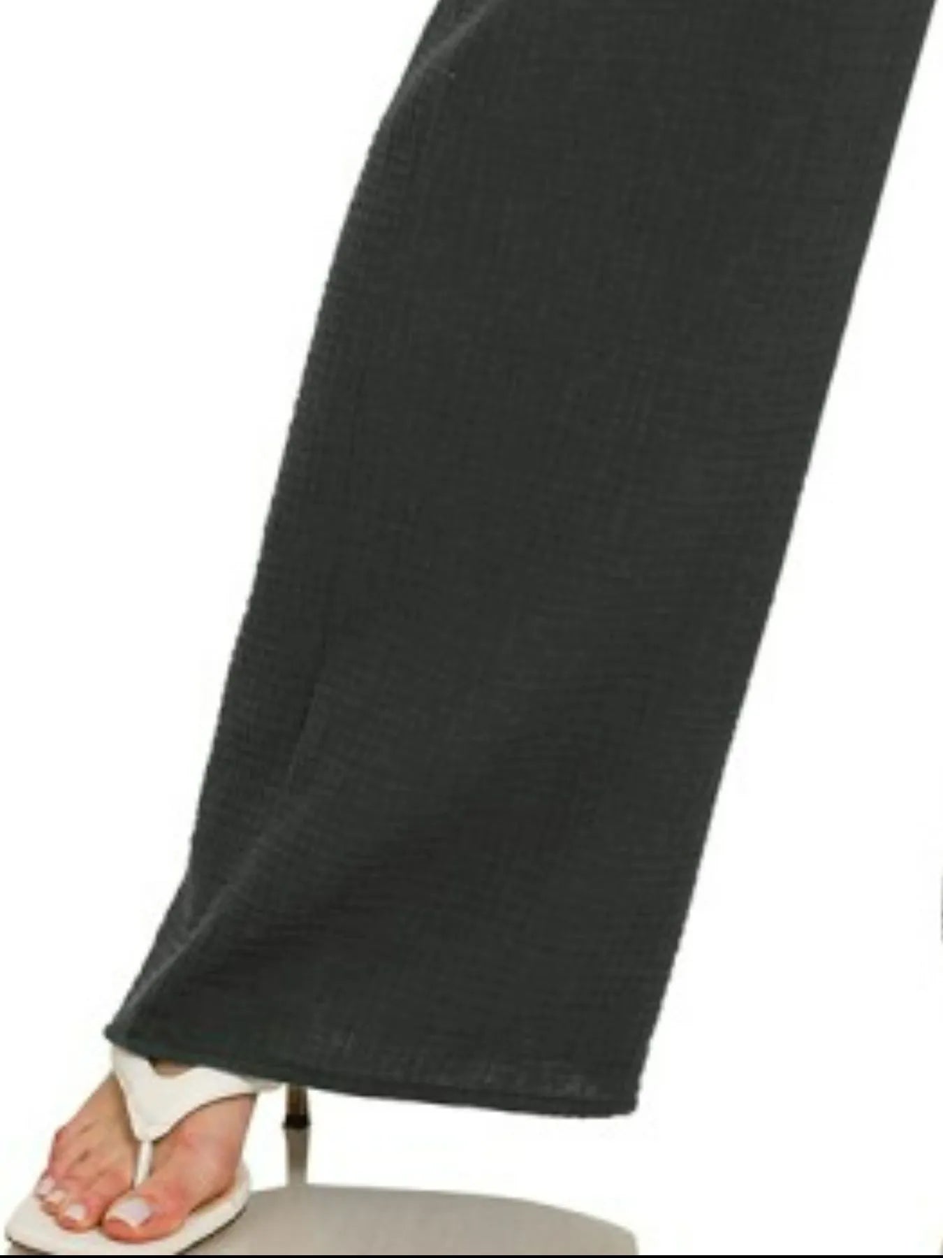 Zenana Double Gauze Elastic Waist Pants – Lightweight & Effortless Style