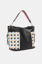 Nicole Lee 3-Piece Bag Set – Shoulder, Crossbody & Heart Coin Pouch