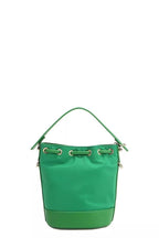 Red Bucket Crossbody Bag with Patches – Playful Street-Style Purse