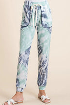 Tie Dye French Terry Sweat Pants – Trendy Comfortable Loungewear