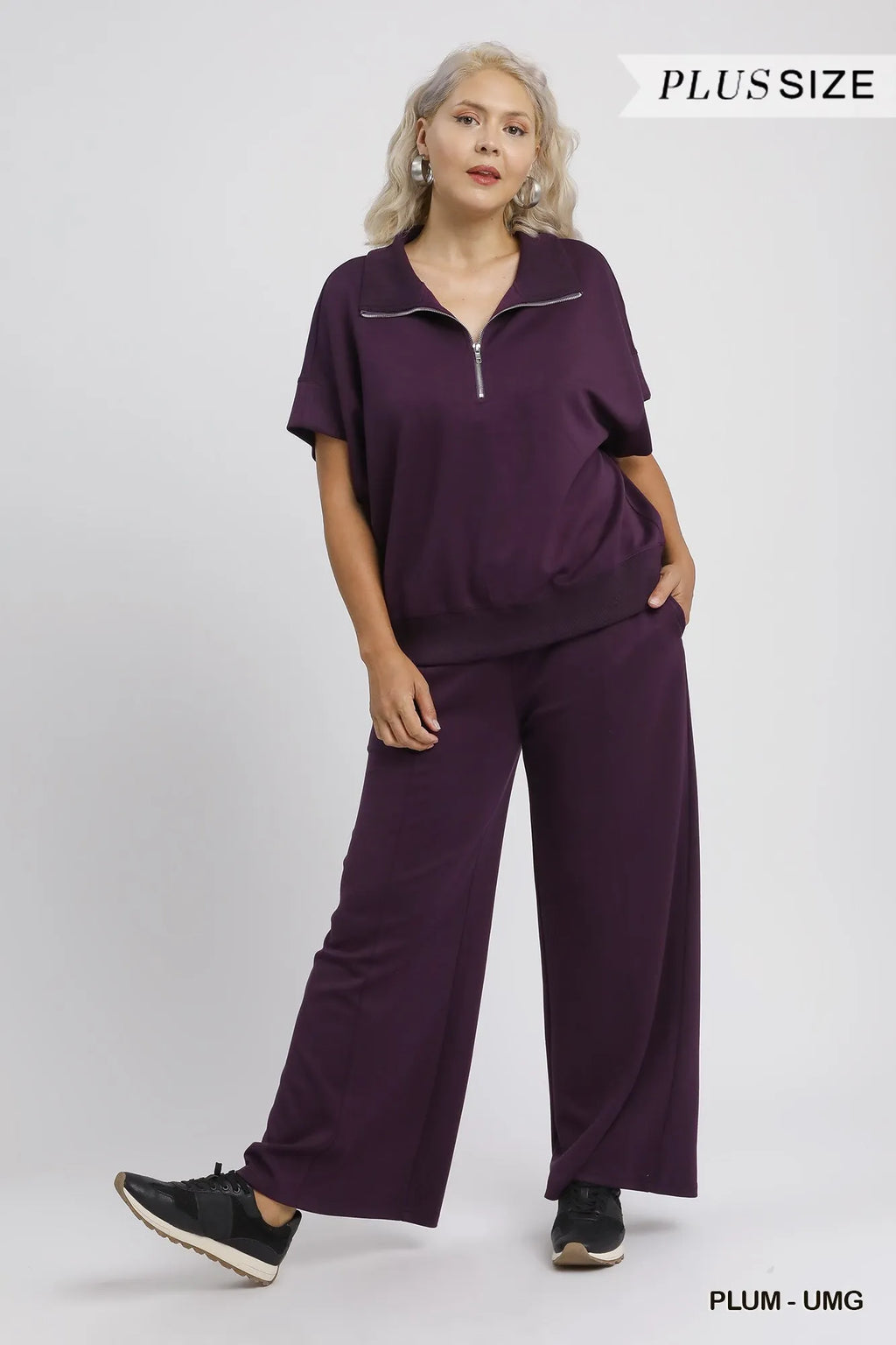 Half-Zip Short Sleeve Top – Versatile Active & Casual Layer