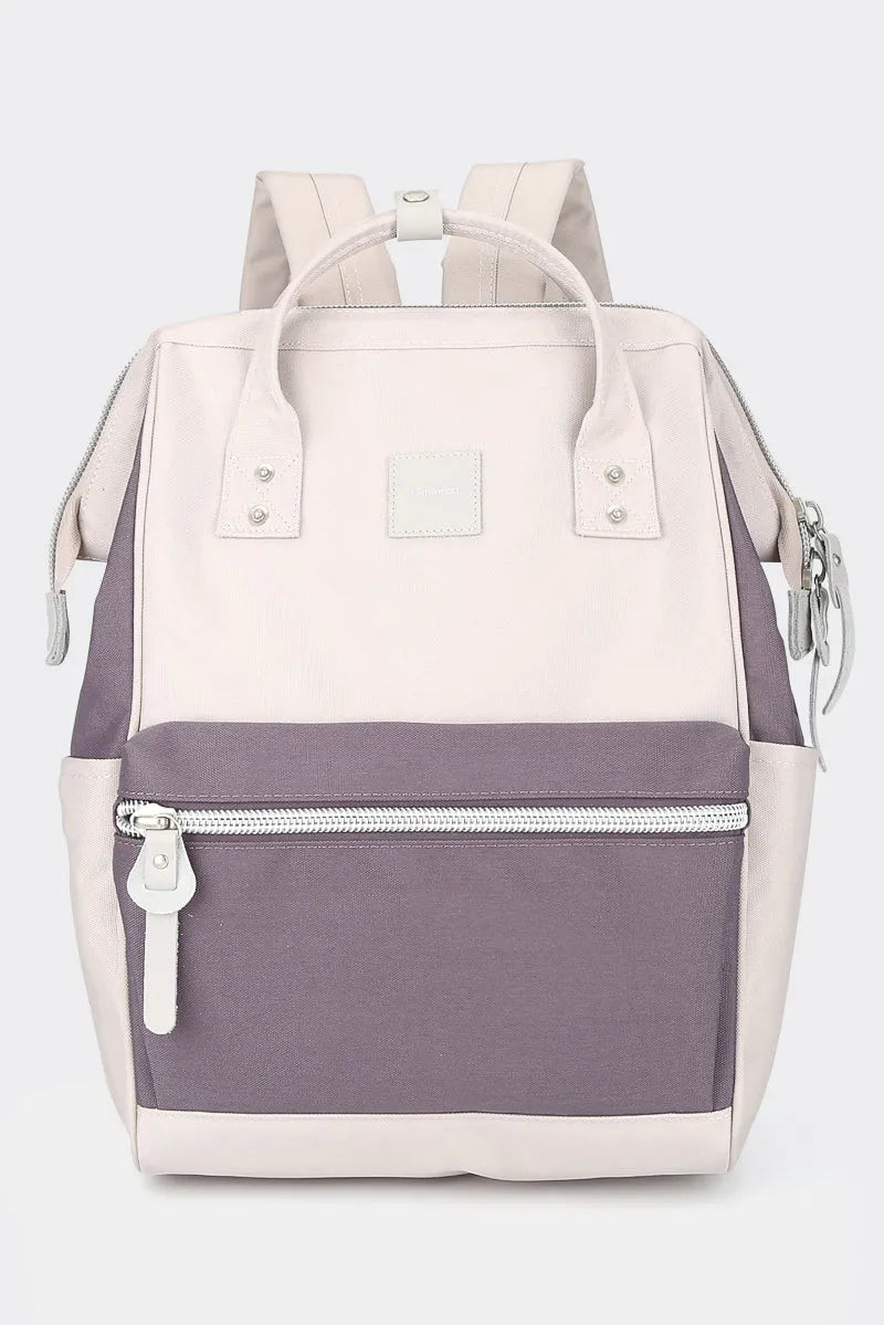 Water-Resistant Canvas Backpack with Side Pockets Adventure Ready