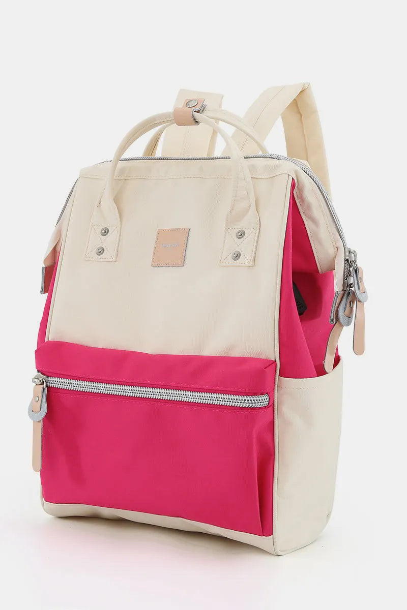 Water-Resistant Canvas Backpack with Side Pockets Adventure Ready