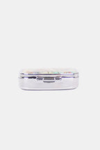 Nicole Lee Metallic Rectangular Pill Case – Chic & Secure Storage