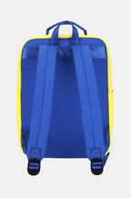 Contrast Nylon Backpack with Handles – Stylish & Versatile Carry Bag