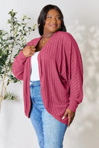 Ribbed Cocoon Cardigan – Cozy, Stylish & Effortless Layering