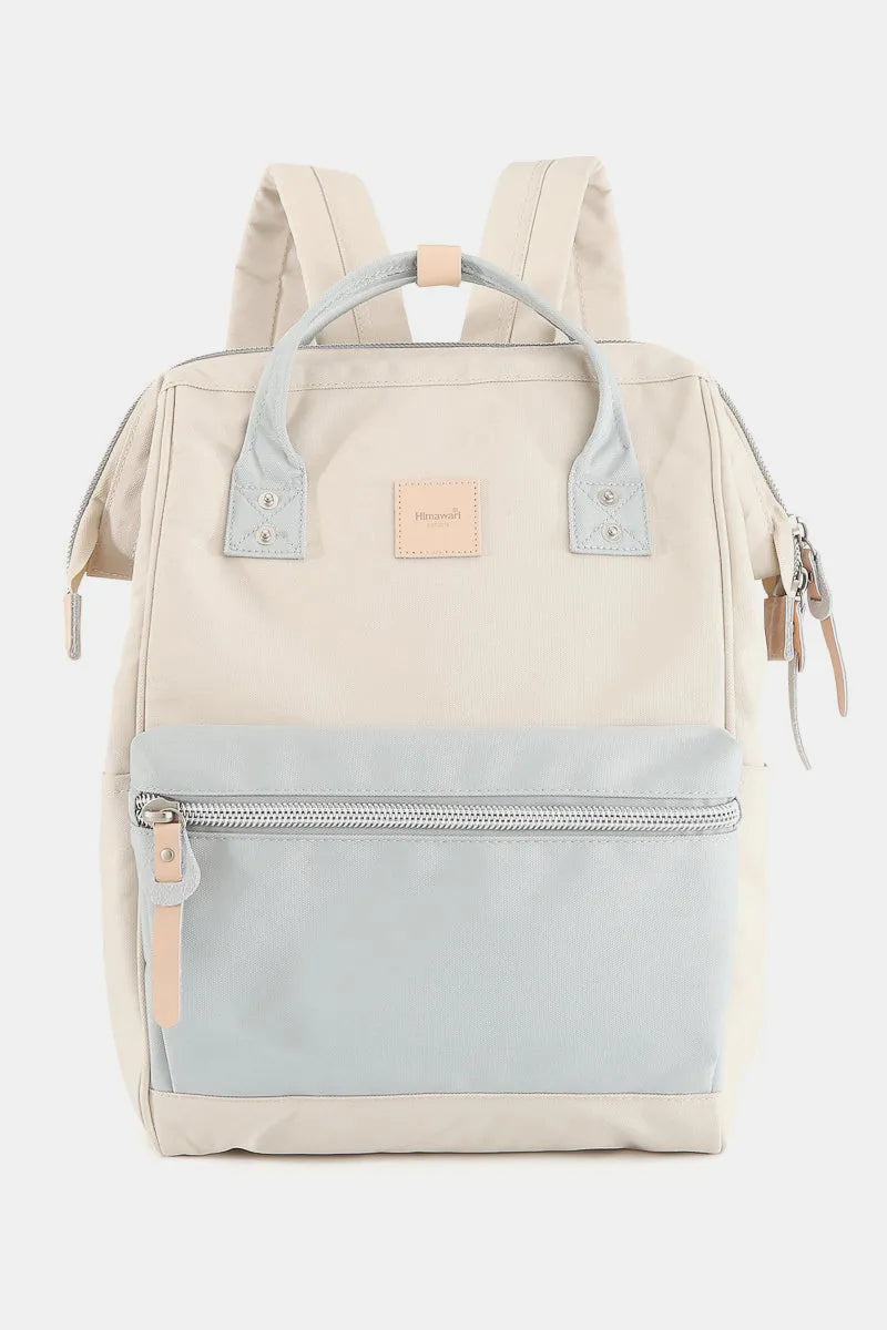 Water-Resistant Canvas Backpack with Side Pockets Adventure Ready