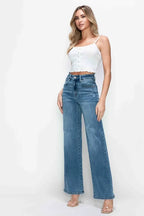 High Rise Wide Leg Jeans – Flattering, Vintage & Plus-Size Friendly