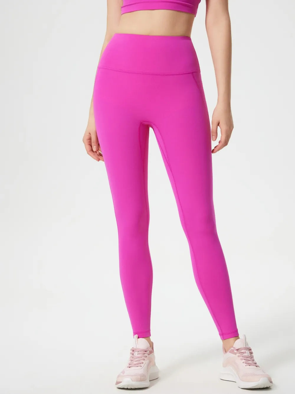 Wide Waistband Active Leggings – High Rise Workout & Everyday Wear
