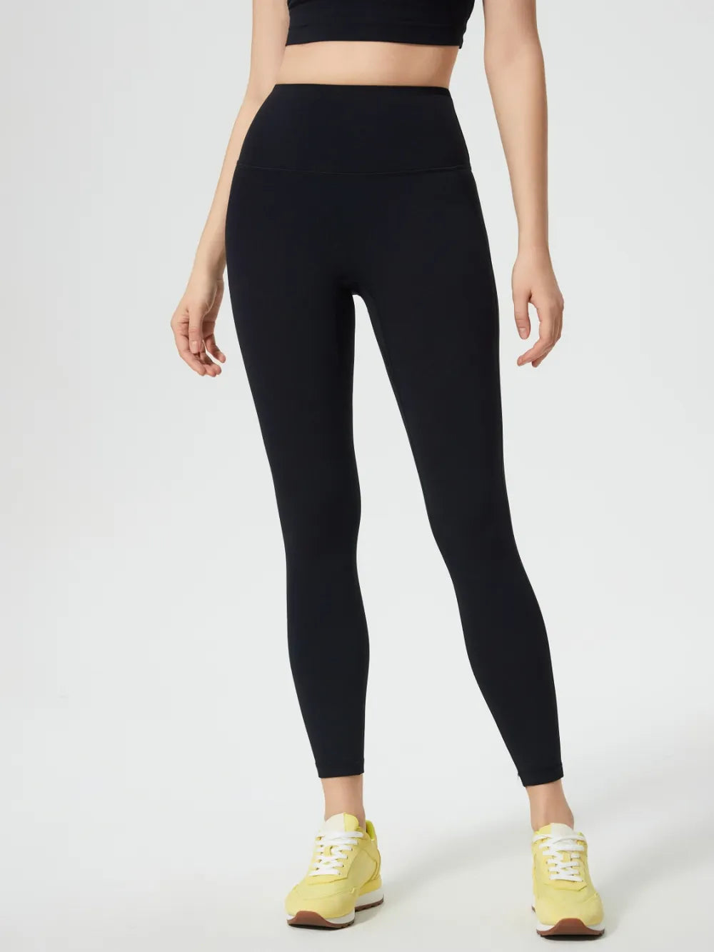 Wide Waistband Active Leggings – High Rise Workout & Everyday Wear