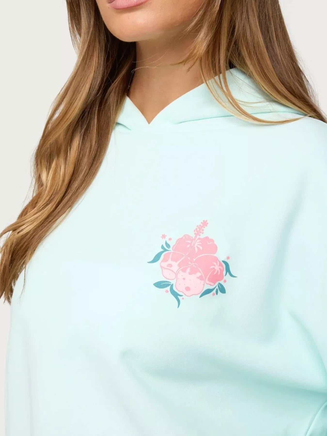 Drop Shoulder Graphic Hoodie with Kangaroo Pocket – Trendy Casual